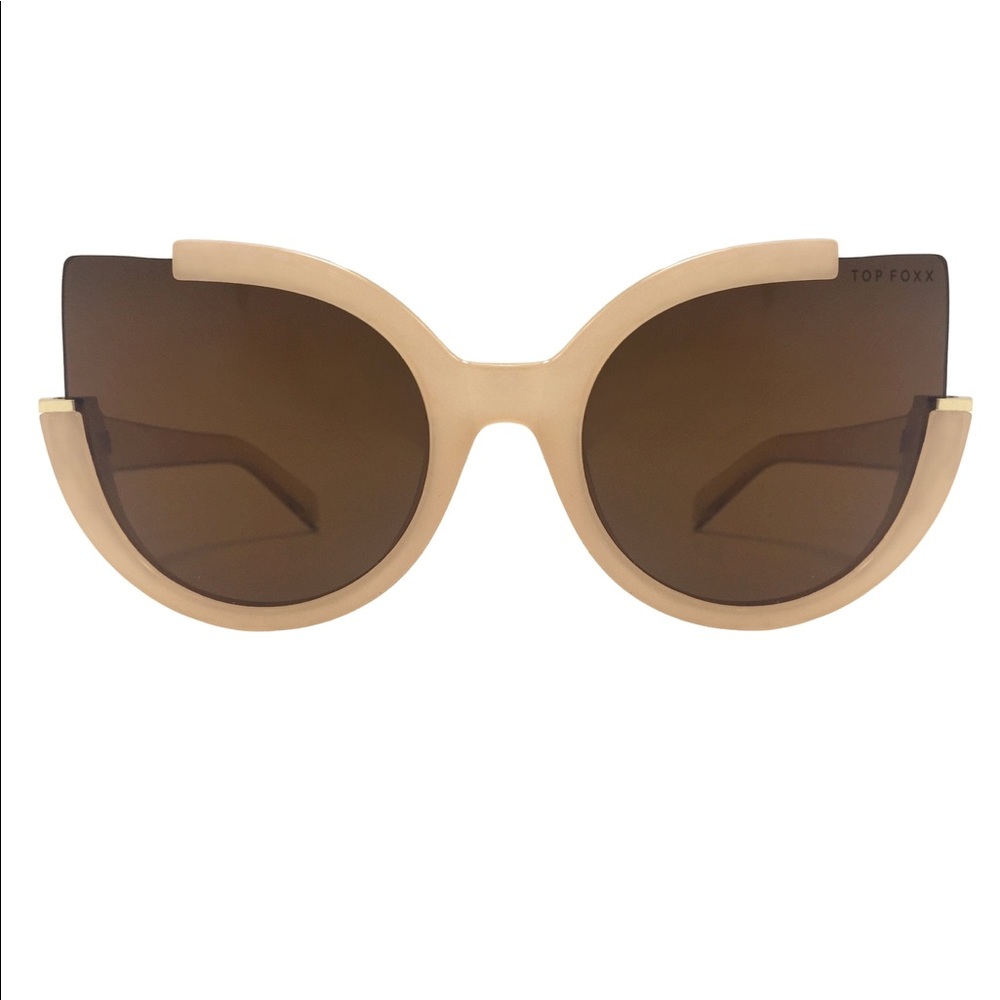 TOPFOXX Chloe Nude Sunglasses